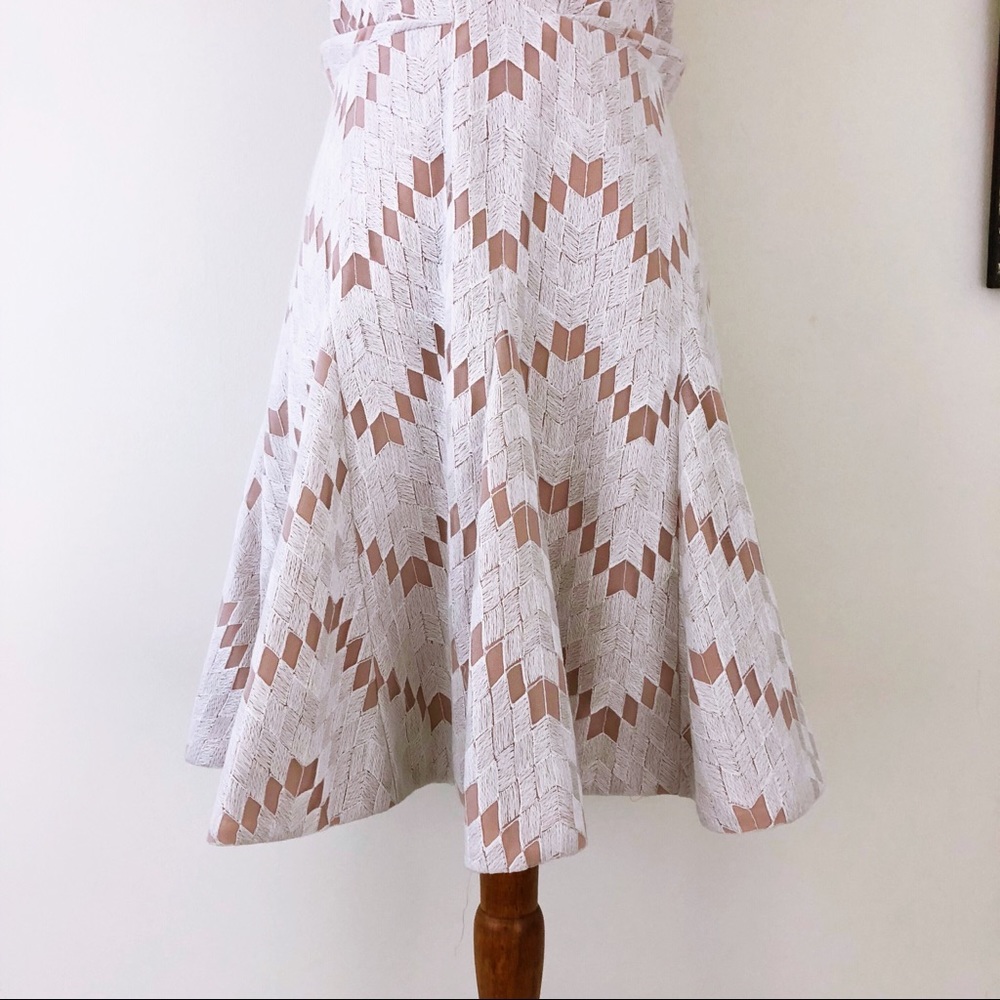 STYLESTALKER Miranda A-line dress in Blanc NWT L - Picture 5 of 8